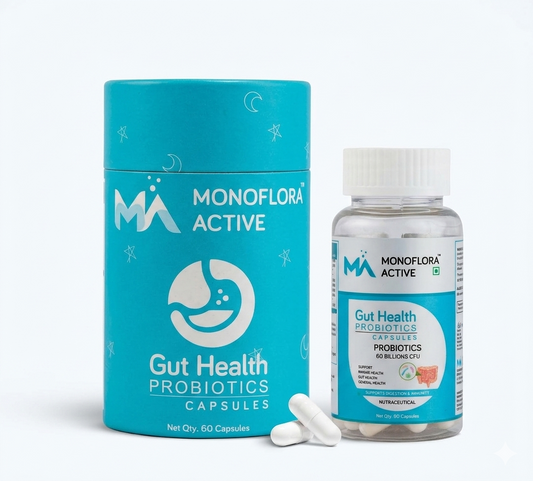 Probiotics 60 Billion CFU for Gut Health – Prebiotics & Probiotics Supplement for Men & Women Digestive Health, Gut Cleanse, Bloating, Gas, Acidity & Constipation Support 60 Capsules